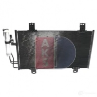 Радиатор кондиционера AKS DASIS Z7T 07AD 1424792700 4044455808886 112048n - Изображение 8