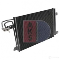 Радиатор кондиционера AKS DASIS 866585 Q J1WLTQ 4044455317722 051910n - Изображение 2