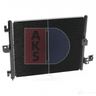 Радиатор кондиционера AKS DASIS 4044455323198 C A8MLBR 875094 562100n - Изображение 7