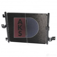 Радиатор кондиционера AKS DASIS 4044455323198 C A8MLBR 875094 562100n - Изображение 8