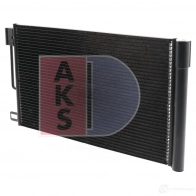 Радиатор кондиционера AKS DASIS 4044455436041 870370 152031n BUP1 VW6 - Изображение 3