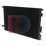 Радиатор кондиционера AKS DASIS 152009n Saab 9-3 (YS3F) 2 Универсал 1.8 i 122 л.с. 2005 – 2015 4044455327233 J5N2 OEV