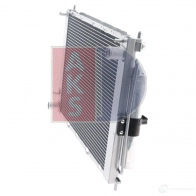 Радиатор кондиционера в сборе AKS DASIS 871080 4044455535034 Z T5W3V 180092n - Изображение 3