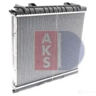 Радиатор охлаждения двигателя AKS DASIS 4044455190912 S7 2QAP 873198 370610n - Изображение 7