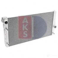 Радиатор охлаждения двигателя AKS DASIS 866464 050055n 4044455499831 7B Q29 - Изображение 15
