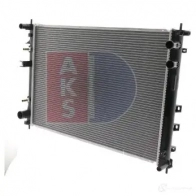 Радиатор охлаждения двигателя AKS DASIS 350043n QMMY P 872989 4044455539605 - Изображение 2