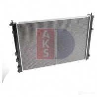 Радиатор охлаждения двигателя AKS DASIS 350043n QMMY P 872989 4044455539605 - Изображение 8