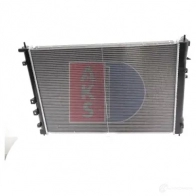 Радиатор охлаждения двигателя AKS DASIS 350043n QMMY P 872989 4044455539605 - Изображение 9