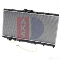 Радиатор охлаждения двигателя AKS DASIS 210036n 4044455198260 871528 34V 911 - Изображение 1