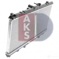 Радиатор охлаждения двигателя AKS DASIS 210036n 4044455198260 871528 34V 911 - Изображение 6