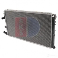 Радиатор охлаждения двигателя AKS DASIS 871199 181770n 4044455197157 9XK 5I6Y - Изображение 2