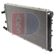 Радиатор охлаждения двигателя AKS DASIS 871199 181770n 4044455197157 9XK 5I6Y - Изображение 3
