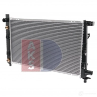 Радиатор охлаждения двигателя AKS DASIS 54AM F 869060 121750n 4044455179733