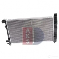 Радиатор охлаждения двигателя AKS DASIS 54AM F 869060 121750n 4044455179733 - Изображение 9
