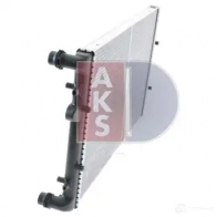 Радиатор охлаждения двигателя AKS DASIS 4044455206743 490009n KSTU K 874133 - Изображение 6