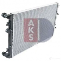 Радиатор охлаждения двигателя AKS DASIS 4044455206743 490009n KSTU K 874133 - Изображение 7