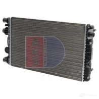 Радиатор охлаждения двигателя AKS DASIS 081520n 867732 23 TZ2KD 4044455196624 - Изображение 2