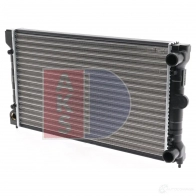 Радиатор охлаждения двигателя AKS DASIS 866042 70 UY9 040680n 4044455170419