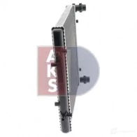 Радиатор охлаждения двигателя AKS DASIS 866047 T0Z U3C3 040810n 4044455170464 - Изображение 13