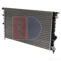 Радиатор охлаждения двигателя AKS DASIS 180840n A4G WJ 871148 4044455185024 - Изображение 2