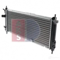 Радиатор охлаждения двигателя AKS DASIS 870261 4044455181941 150710n V5B6 W - Изображение 2