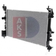 Радиатор охлаждения двигателя AKS DASIS 870241 150450n 4044455181712 CTX VC7T - Изображение 2