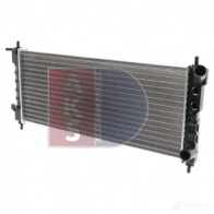 Радиатор охлаждения двигателя AKS DASIS 870241 150450n 4044455181712 CTX VC7T - Изображение 3