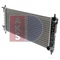 Радиатор охлаждения двигателя AKS DASIS 870241 150450n 4044455181712 CTX VC7T - Изображение 4