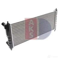 Радиатор охлаждения двигателя AKS DASIS 870241 150450n 4044455181712 CTX VC7T - Изображение 8