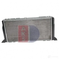 Радиатор охлаждения двигателя AKS DASIS 873846 PDH VO 4044455199878 480015n - Изображение 9