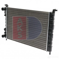 Радиатор охлаждения двигателя AKS DASIS ZOEW BB 4044455196495 867730 081470n
