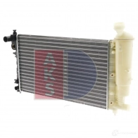 Радиатор охлаждения двигателя AKS DASIS 4SR 7T 160007n 870645 4044455446743