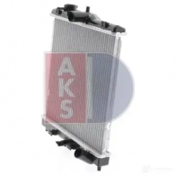 Радиатор охлаждения двигателя AKS DASIS 868506 1 9T4KK 100550n 4044455177487 - Изображение 4