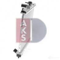 Радиатор охлаждения двигателя AKS DASIS 868506 1 9T4KK 100550n 4044455177487 - Изображение 6