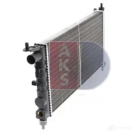Радиатор охлаждения двигателя AKS DASIS U 69N1A2 870319 4044455182702 151610n - Изображение 6