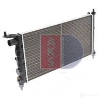 Радиатор охлаждения двигателя AKS DASIS U 69N1A2 870319 4044455182702 151610n - Изображение 7