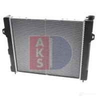 Радиатор охлаждения двигателя AKS DASIS 874737 4044455192374 22 3QC 520480n - Изображение 9