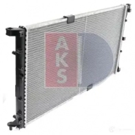 Радиатор охлаждения двигателя AKS DASIS 870137 4044455206170 6SW6XM L 150054n - Изображение 7