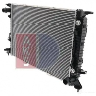 Радиатор охлаждения двигателя AKS DASIS 480021n 4044455461395 88 YOR 873850 - Изображение 3