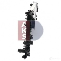 Радиатор охлаждения двигателя AKS DASIS 480021n 4044455461395 88 YOR 873850 - Изображение 5