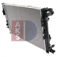 Радиатор охлаждения двигателя AKS DASIS 480021n 4044455461395 88 YOR 873850 - Изображение 11