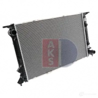 Радиатор охлаждения двигателя AKS DASIS 480021n 4044455461395 88 YOR 873850 - Изображение 15