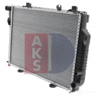 Радиатор охлаждения двигателя AKS DASIS 869038 121360n KT QOP 4044455179528 - Изображение 2