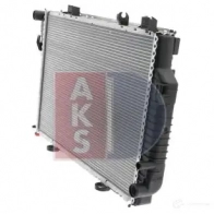 Радиатор охлаждения двигателя AKS DASIS 869038 121360n KT QOP 4044455179528 - Изображение 3