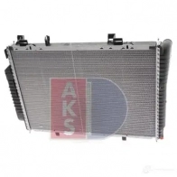 Радиатор охлаждения двигателя AKS DASIS 869038 121360n KT QOP 4044455179528 - Изображение 9
