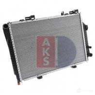 Радиатор охлаждения двигателя AKS DASIS 869038 121360n KT QOP 4044455179528 - Изображение 15