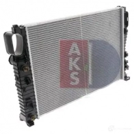 Радиатор охлаждения двигателя AKS DASIS 120036n 868930 WW8UY TK 4044455461357 - Изображение 7