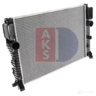 Радиатор охлаждения двигателя AKS DASIS 120036n 868930 WW8UY TK 4044455461357 - Изображение 15