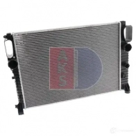 Радиатор охлаждения двигателя AKS DASIS 120036n 868930 WW8UY TK 4044455461357 - Изображение 16