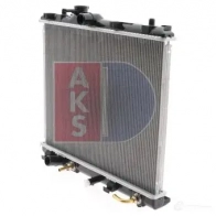 Радиатор охлаждения двигателя AKS DASIS 8G 9NKCF 872824 320049n 4044455462828 - Изображение 3